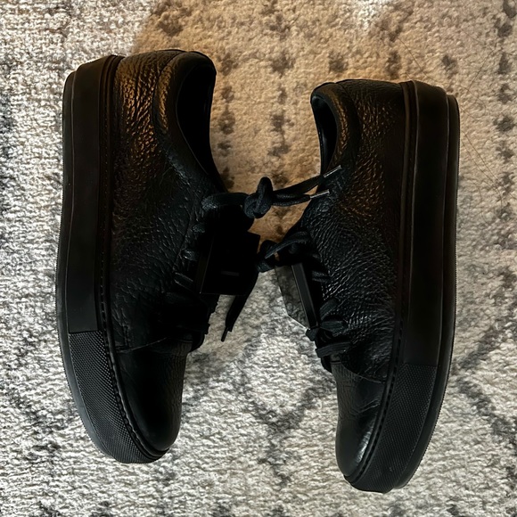 ACNE STUDIOS Adriana Grain Black Sneaker - Picture 4 of 6